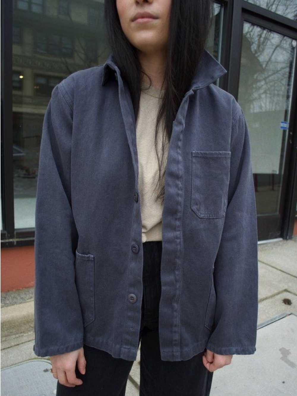 Jungmaven Olympic Jacket in Diesel Grey